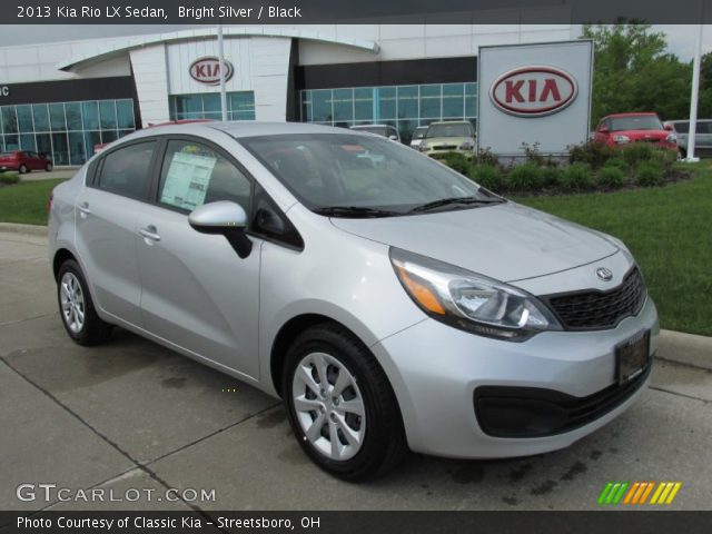 2013 Kia Rio LX Sedan in Bright Silver