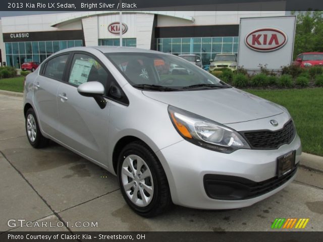 2013 Kia Rio LX Sedan in Bright Silver