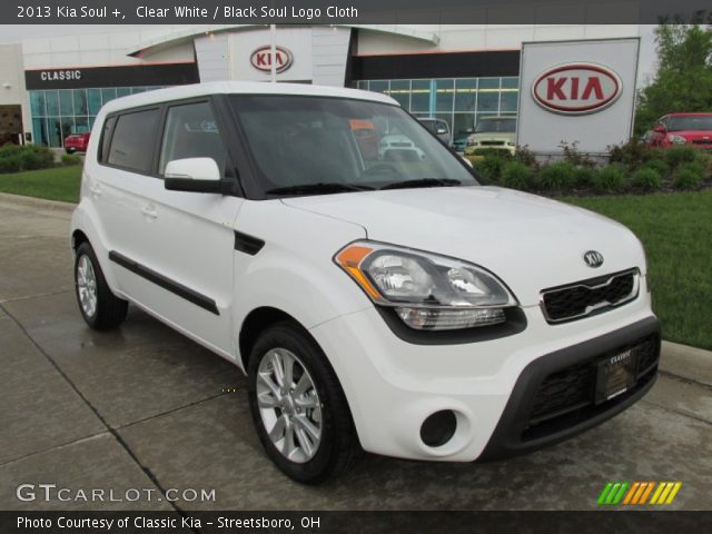 2013 Kia Soul + in Clear White