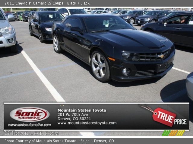 2011 Chevrolet Camaro SS Coupe in Black