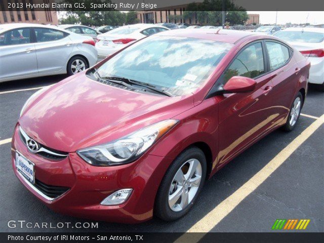2013 Hyundai Elantra GLS in Sparkling Ruby