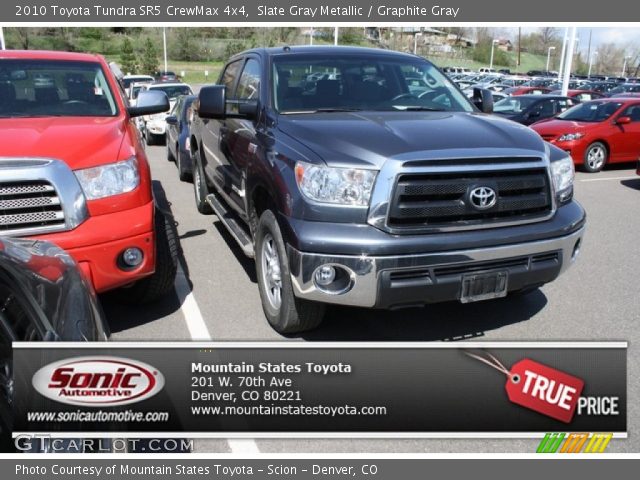 2010 Toyota Tundra SR5 CrewMax 4x4 in Slate Gray Metallic