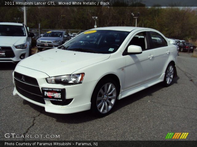 2011 Mitsubishi Lancer GTS in Wicked White Metallic