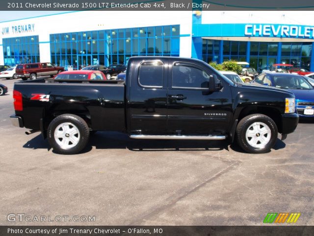 2011 Chevrolet Silverado 1500 LTZ Extended Cab 4x4 in Black