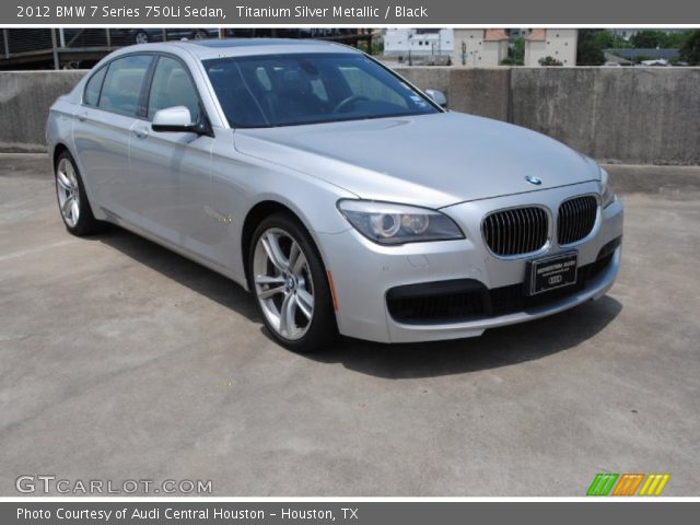 2012 BMW 7 Series 750Li Sedan in Titanium Silver Metallic