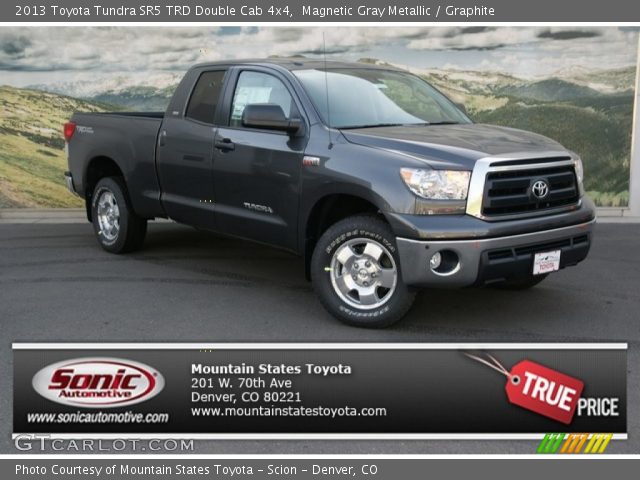 2013 Toyota Tundra SR5 TRD Double Cab 4x4 in Magnetic Gray Metallic