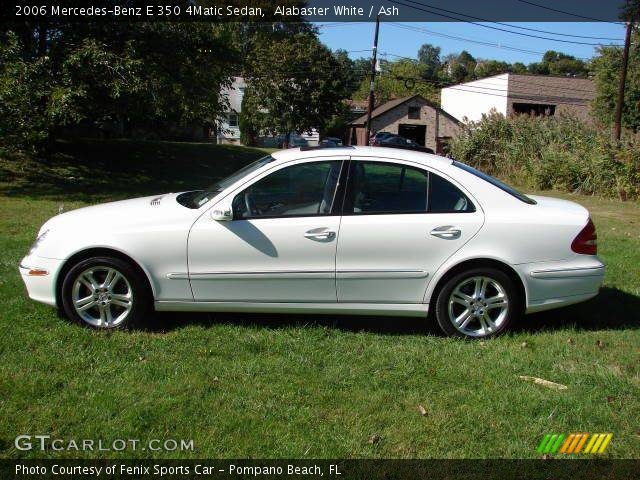 2006 Mercedes-Benz E 350 4Matic Sedan in Alabaster White