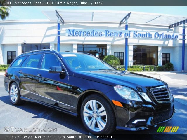 2011 Mercedes-Benz E 350 4Matic Wagon in Black