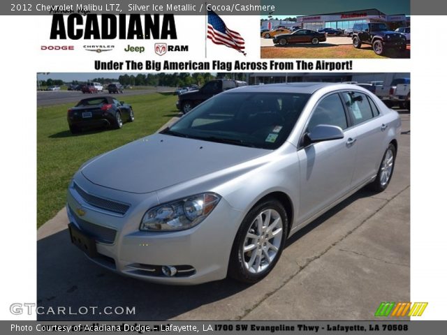 2012 Chevrolet Malibu LTZ in Silver Ice Metallic
