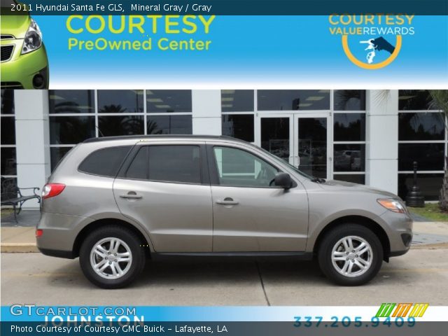2011 Hyundai Santa Fe GLS in Mineral Gray