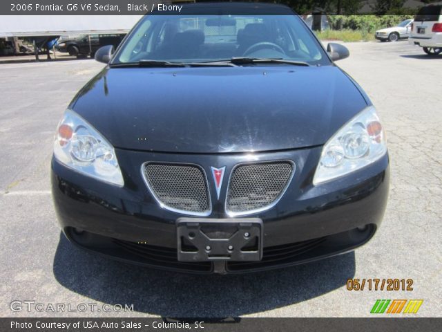 2006 Pontiac G6 V6 Sedan in Black