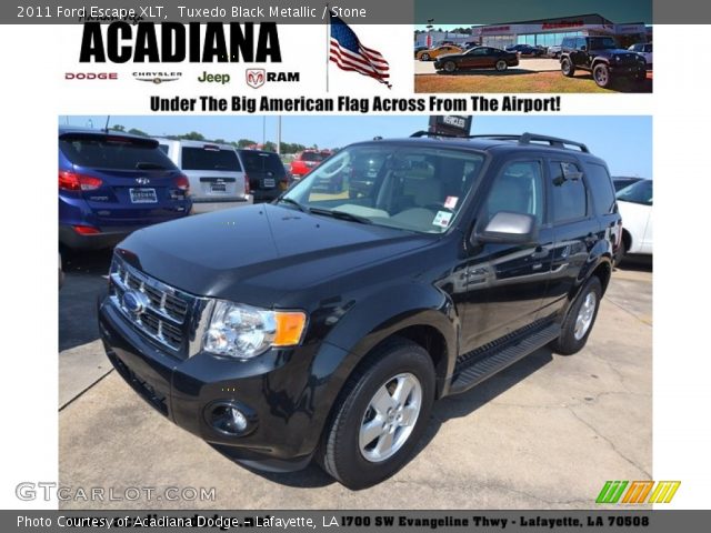 2011 Ford Escape XLT in Tuxedo Black Metallic