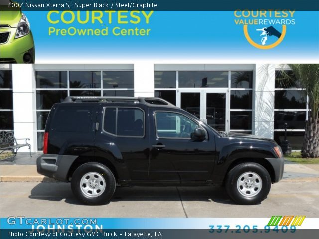 2007 Nissan Xterra S in Super Black