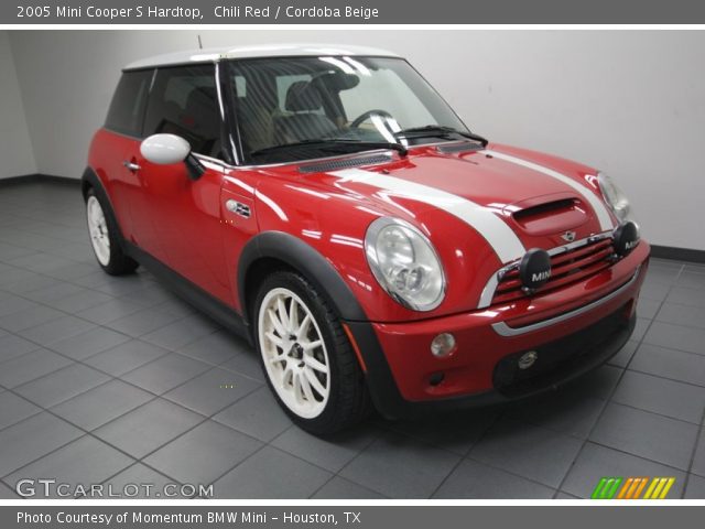 2005 Mini Cooper S Hardtop in Chili Red