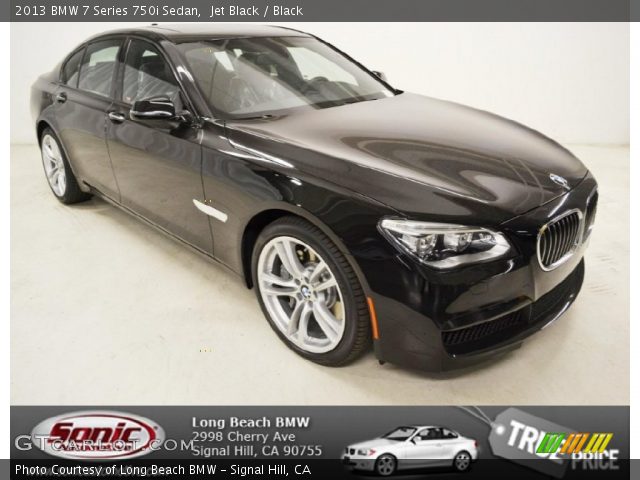 2013 BMW 7 Series 750i Sedan in Jet Black