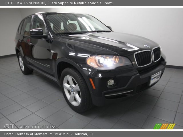2010 BMW X5 xDrive30i in Black Sapphire Metallic