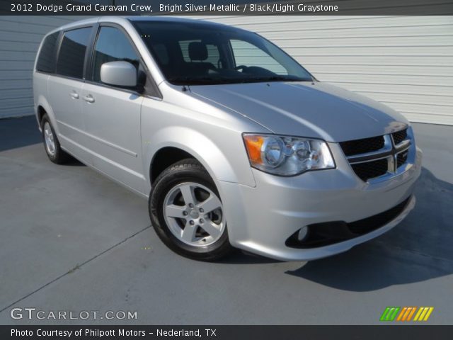 2012 Dodge Grand Caravan Crew in Bright Silver Metallic