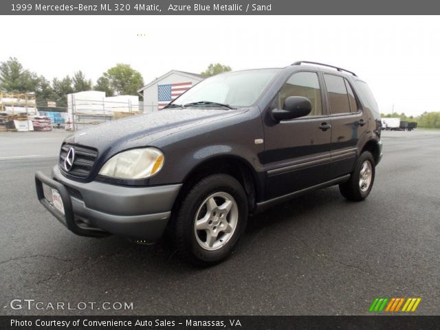 1999 Mercedes-Benz ML 320 4Matic in Azure Blue Metallic