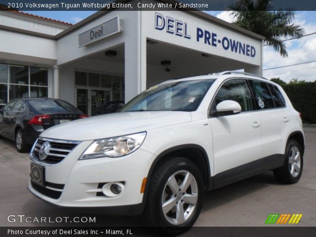 2010 Volkswagen Tiguan Wolfsburg Edition in Candy White
