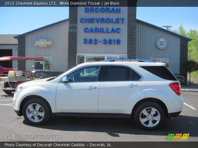 2013 Chevrolet Equinox LTZ in White Diamond Tricoat