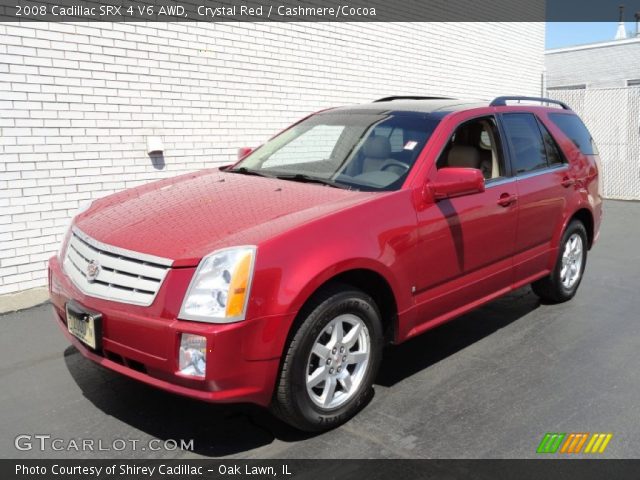 2008 Cadillac SRX 4 V6 AWD in Crystal Red