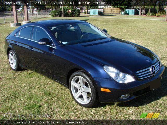 2006 Mercedes-Benz CLS 500 in Capri Blue Metallic