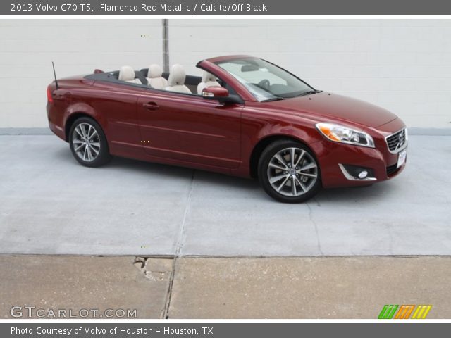 2013 Volvo C70 T5 in Flamenco Red Metallic