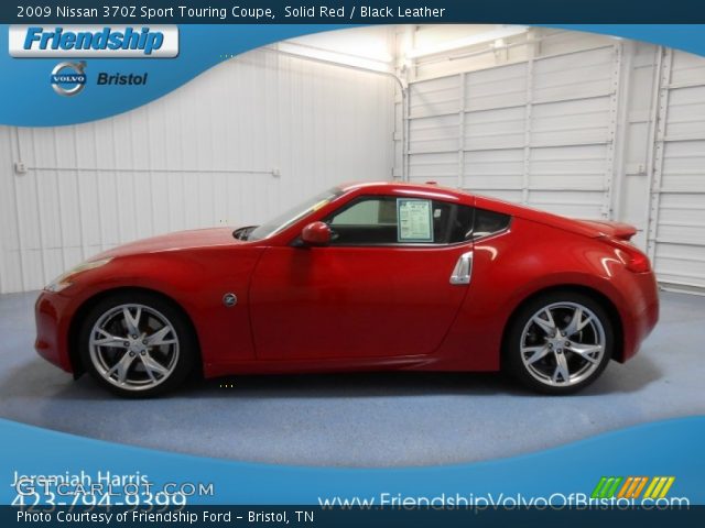 2009 Nissan 370Z Sport Touring Coupe in Solid Red