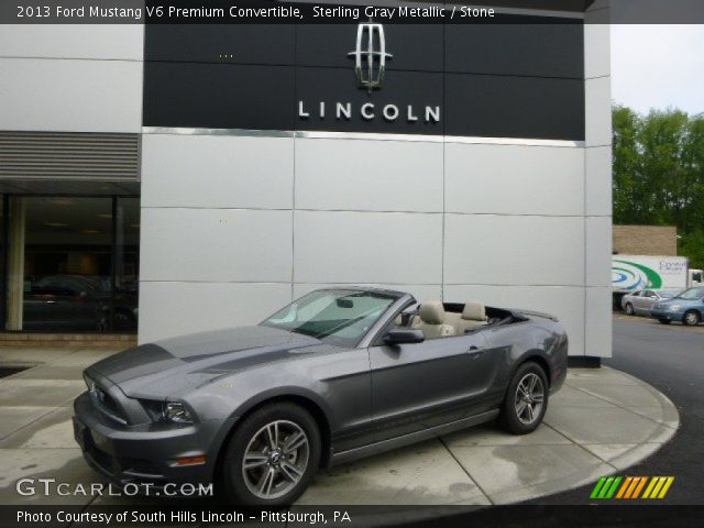 2013 Ford Mustang V6 Premium Convertible in Sterling Gray Metallic
