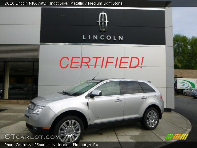 2010 Lincoln MKX AWD in Ingot Silver Metallic