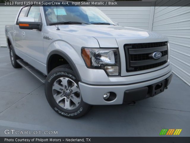 2013 Ford F150 FX4 SuperCrew 4x4 in Ingot Silver Metallic