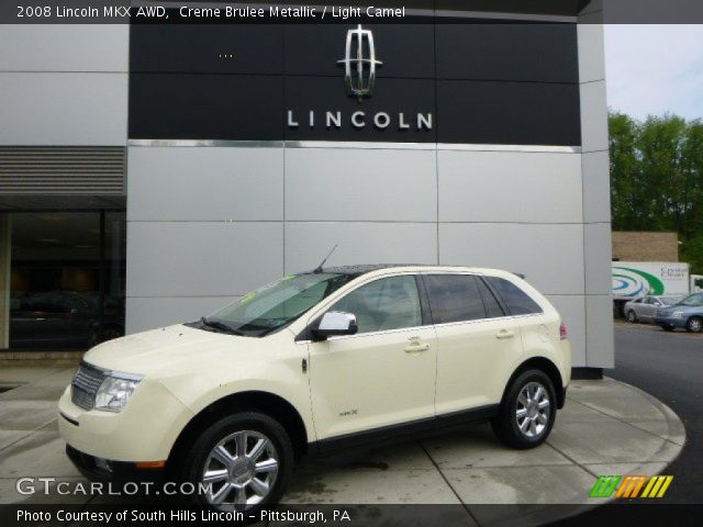 2008 Lincoln MKX AWD in Creme Brulee Metallic