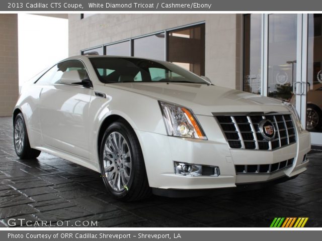 2013 Cadillac CTS Coupe in White Diamond Tricoat