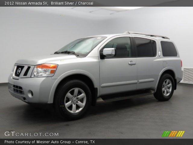 2012 Nissan Armada SV in Brilliant Silver