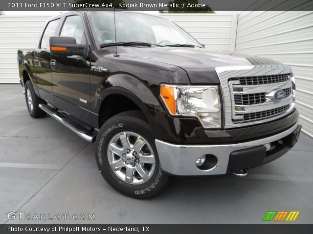 2013 Ford F150 XLT SuperCrew 4x4 in Kodiak Brown Metallic