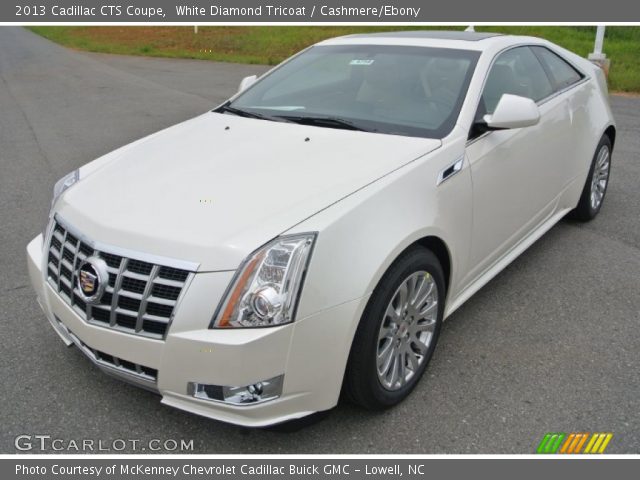 2013 Cadillac CTS Coupe in White Diamond Tricoat