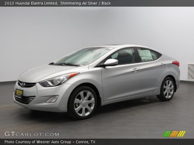 2013 Hyundai Elantra Limited in Shimmering Air Silver
