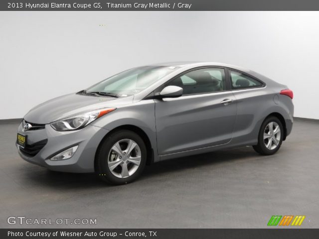 2013 Hyundai Elantra Coupe GS in Titanium Gray Metallic