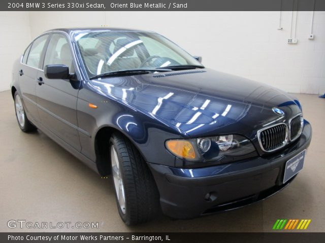 2004 BMW 3 Series 330xi Sedan in Orient Blue Metallic