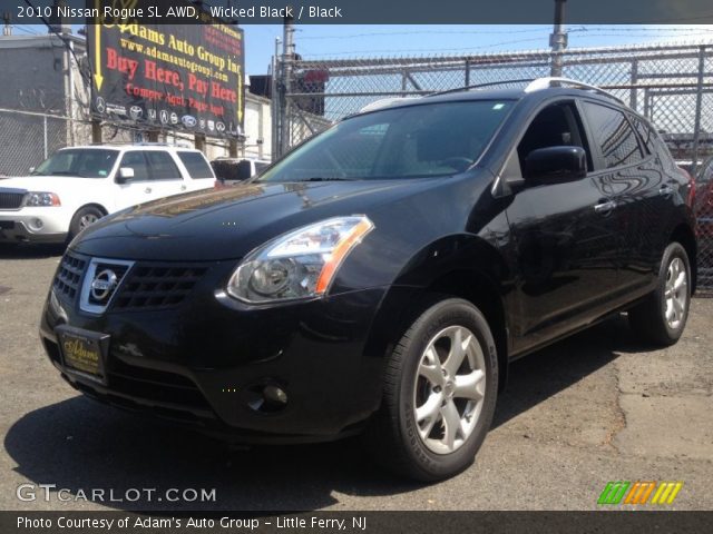 2010 Nissan Rogue SL AWD in Wicked Black