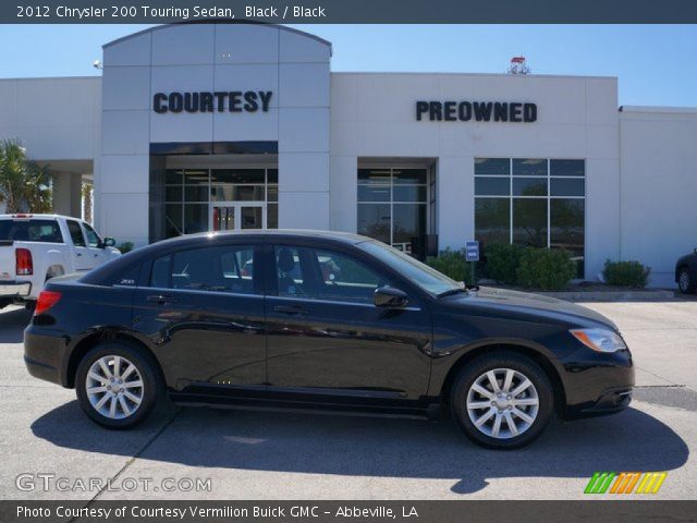 2012 Chrysler 200 Touring Sedan in Black