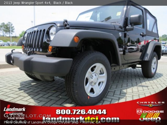 2013 Jeep Wrangler Sport 4x4 in Black