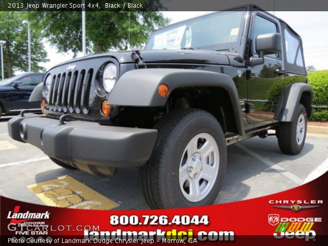 2013 Jeep Wrangler Sport 4x4 in Black