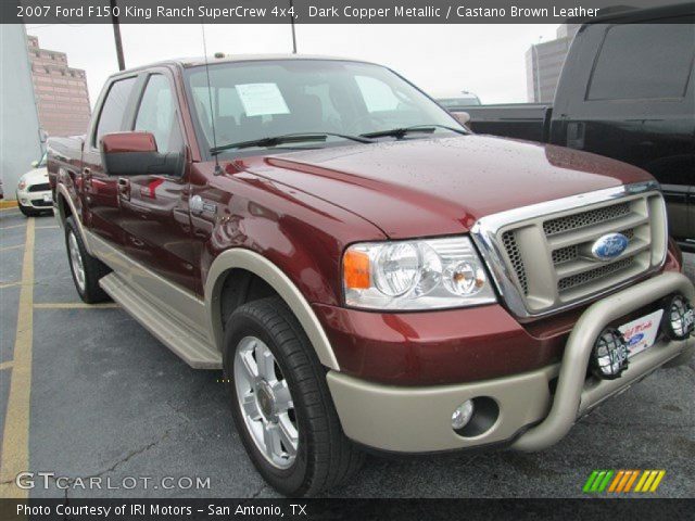 2007 Ford F150 King Ranch SuperCrew 4x4 in Dark Copper Metallic