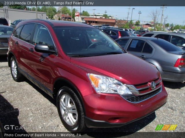 2010 Honda CR-V EX AWD in Tango Red Pearl