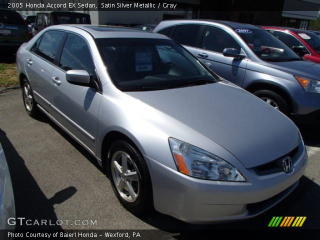 2005 Honda Accord EX Sedan in Satin Silver Metallic