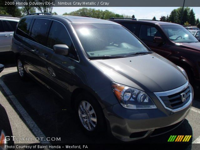 2008 Honda Odyssey EX-L in Nimbus Gray Metallic