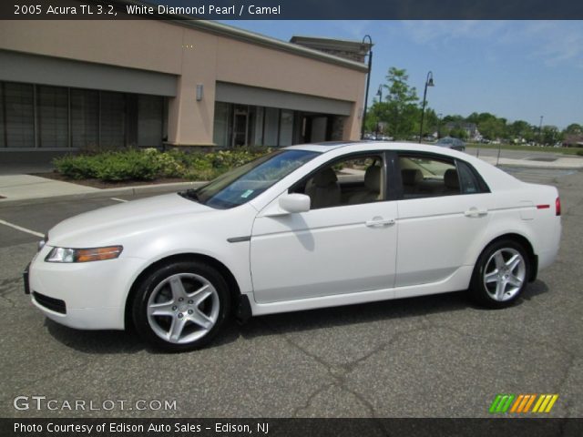 2005 Acura TL 3.2 in White Diamond Pearl