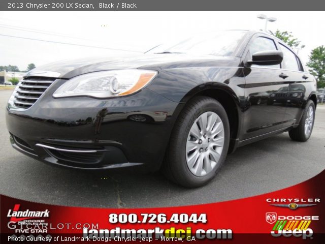 2013 Chrysler 200 LX Sedan in Black