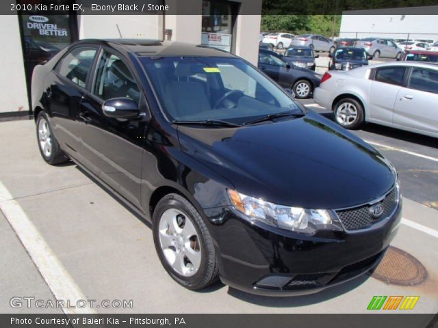 2010 Kia Forte EX in Ebony Black